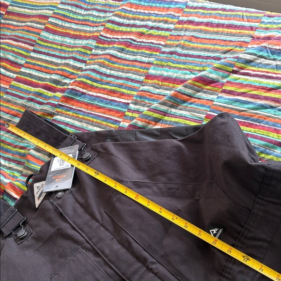 Ridgecut heavy duty Bib Overalls new tags size 2X black not discolored - Picture 12 of 14